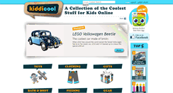Desktop Screenshot of kiddicool.com
